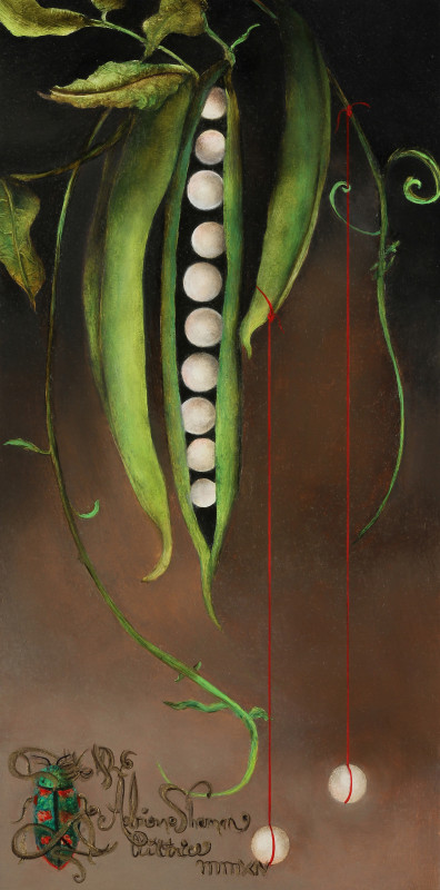 PEARLS IN A POD |  12" x 6"